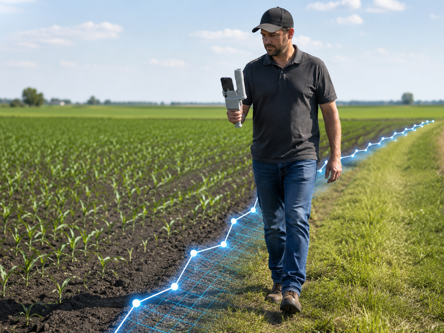 FieldFusion syncing and managing V4e Pro field data