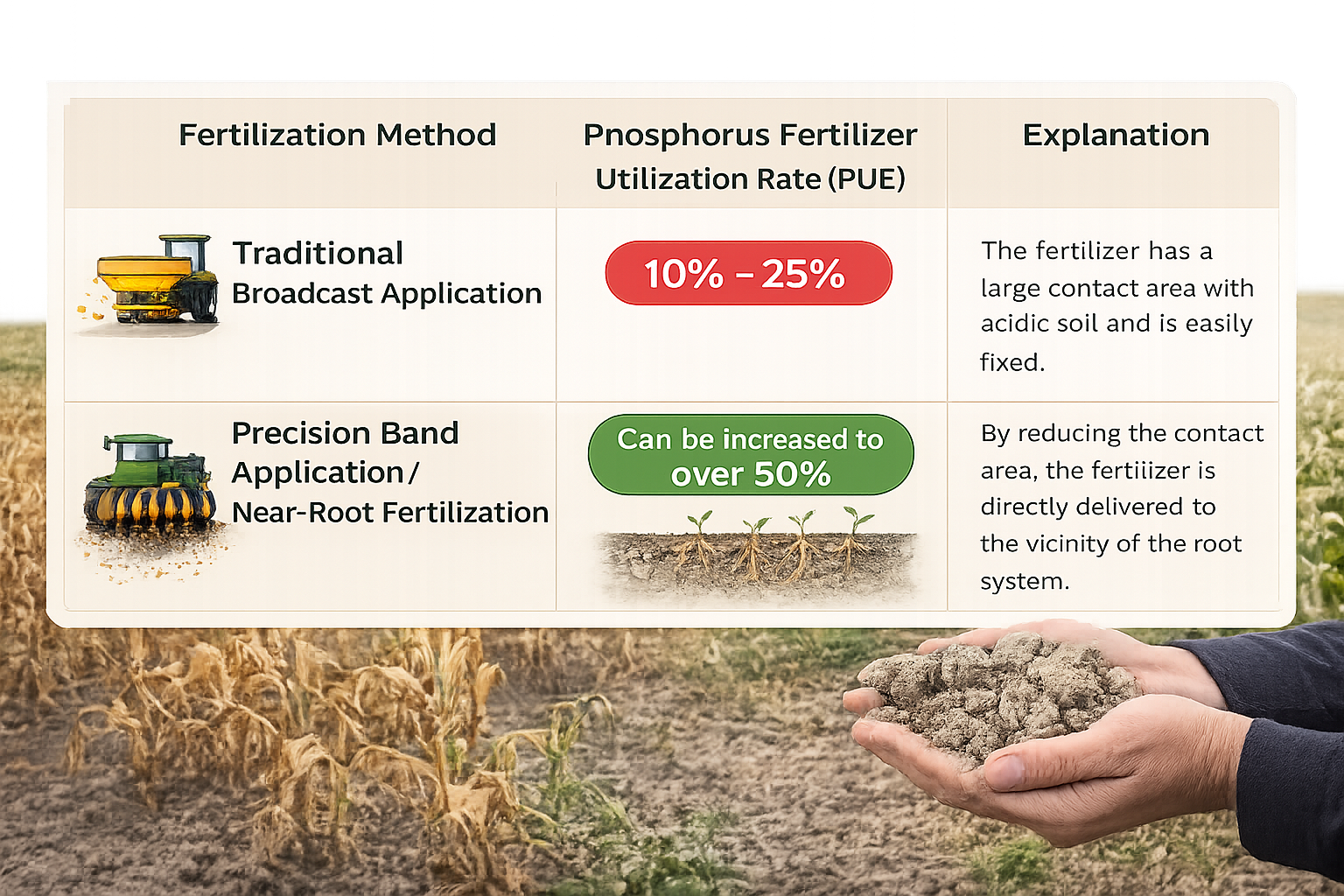 Don't Let the Soil "Lock Up" Your Wallet: The Secret to Doubling Phosphate Fertilizer Efficiency in Poland - Image